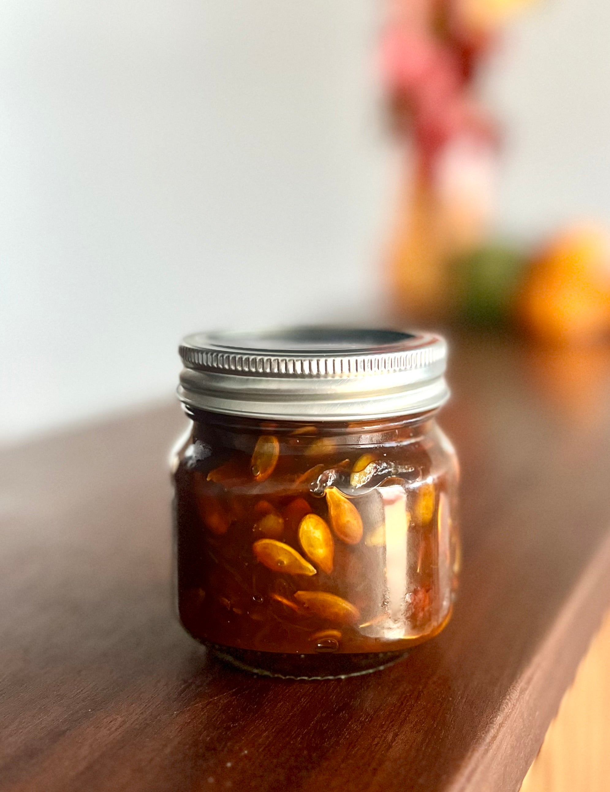 Mermelada de calabaza con pepitas