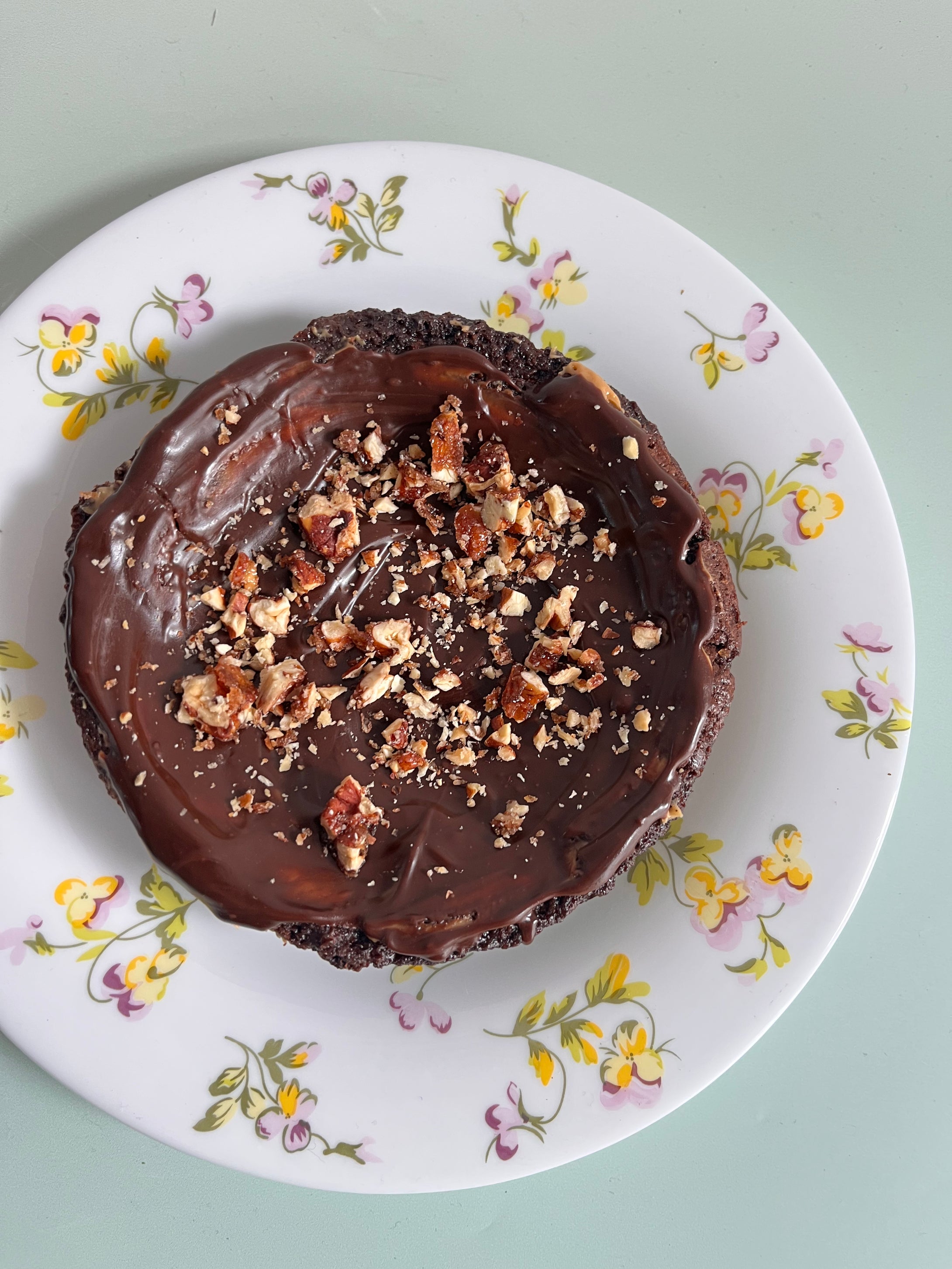 Fudge brownie, peanut butter & pecans