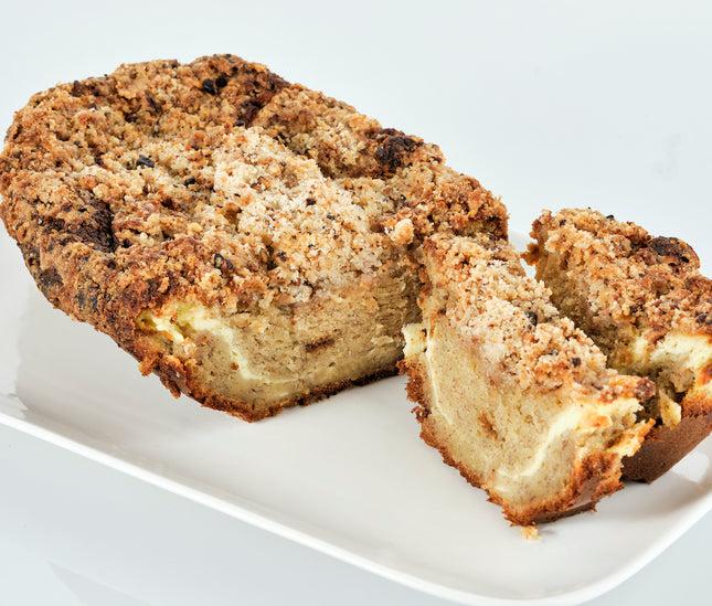 Loaf de Guineo con Queso y Nueces