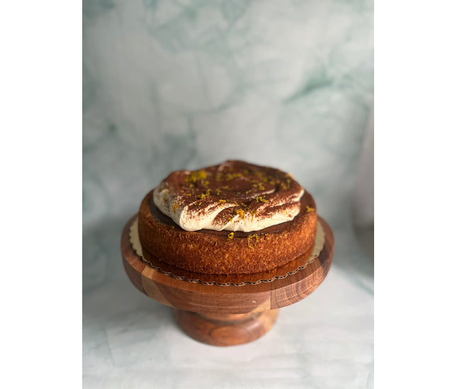 TIRAMISU ALMOND CAKE
