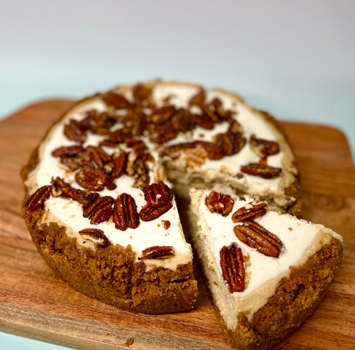 Cheesecake brown butter & pecans PEDAZO